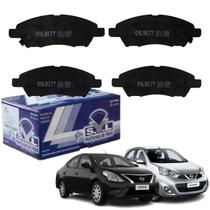 Jogo 4 Pastilha Freio Dianteiro Nissan March Versa após 2012 Jogo 4 Pastilha Freio Dianteiro Nissan March Versa após 2012