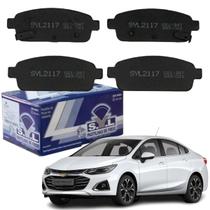Jogo 4 Pastilha Freio Traseiro GM Cruze LT LTZ 1.8 após 2012 Jogo 4 Pastilha Freio Traseiro GM Cruze LT LTZ 1.8 após 2012