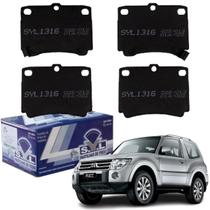 Jogo 4 Pastilha Freio Traseiro Mitsubishi Pajero Dakar Sport