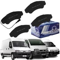 Jogo 4 Pastilhas de Freio Dianteiro Ducato Boxer Jumper SYL