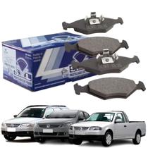 Jogo 4 Pastilhas Freio Dianteira VW Gol G4 G5 Parati Saveiro Jogo 4 Pastilhas Freio Dianteira VW Gol G4 G5 Parati Saveiro