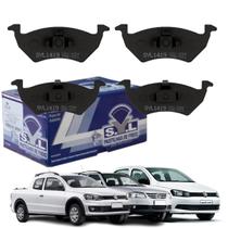 Jogo 4 Pastilhas Freio Dianteiro VW Gol G5 G6 Saveiro Voyage Jogo 4 Pastilhas Freio Dianteiro VW Gol G5 G6 Saveiro Voyage