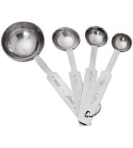 Jogo 4 Peças Colheres Medidoras