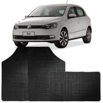 Jogo 4 Peças Tapete Automotivo Borracha Car Floor Vw Gol G6 Jogo 4 Peças Tapete Automotivo Borracha Car Floor Vw Gol G6