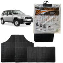 Jogo 4 Peças Tapete Borracha Car Floor Para Fiat Uno Jogo 4 Peças Tapete Borracha Car Floor Para Fiat Uno