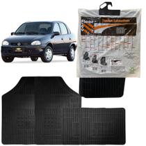 Jogo 4 Peças Tapete Carro Borracha Car Floor Corsa Classic Jogo 4 Peças Tapete Carro Borracha Car Floor Corsa Classic