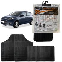 Jogo 4 Peças Tapete Carro Borracha Car Floor Fiat Novo Palio Jogo 4 Peças Tapete Carro Borracha Car Floor Fiat Novo Palio