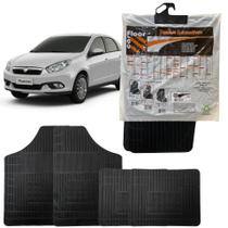 Jogo 4 Peças Tapete Carro Borracha Car Floor Fiat Siena Jogo 4 Peças Tapete Carro Borracha Car Floor Fiat Siena
