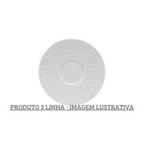 Jogo 4 Pires Café 12cm Porcelana Schmidt Ártico 2
