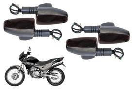 Jogo 4 Piscas Setas Honda Nx 400 Falcon De 1999 Ate 2008