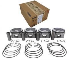 Jogo 4 Pistão Com Anel 0,50 Corolla 1.8 16v 1zz Metal Leve P&ampA9660 0,50