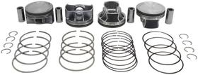 Jogo 4 Pistão Com Anel Crossfox 2014 a 2018 P&A9807 STD