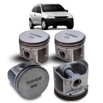 Jogo 4 Pistoes Std 1.0 Pecas Genuinas Gm Prisma celta corsa classic Kit2031