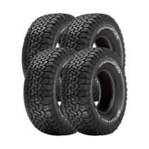 Jogo 4 Pneus BFGoodrich Aro 18 All Terrain T/A KO2 265/70R18 124/121R 10 Lonas - Letras Brancas