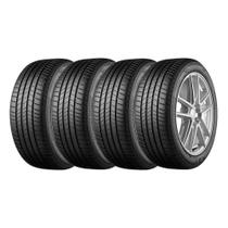 Jogo 4 pneus bridgestone aro 18 turanza t005 245/45r18 100y run flat xl