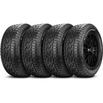 Jogo 4 pneus pirelli aro 17 scorpion all terrain plus 225/65r17 106h xl - letras brancas