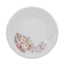 Jogo 4 Prato Raso 26cm Porcelana Schmidt Eterna