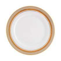 Jogo 4 Prato Raso 27cm Porcelana Schmidt Topazio Imperial Jogo 4 Prato Raso 27cm Porcelana Schmidt Topazio Imperial