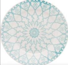 Jogo 4 Prato Raso de Mesa Mandala 24 cm - Oxford Porcelanas Jogo 4 Prato Raso de Mesa Mandala 24 cm - Oxford Porcelanas