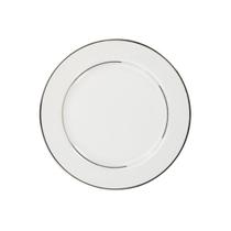 Jogo 4 Prato Sobremesa 19cm Porcelana Schmidt Renda Branca