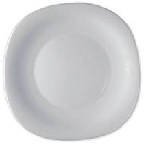 Jogo 4 Prato Sobremesa de Vidro Parma Bormioli Branco 20cm