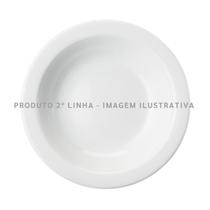 Jogo 4 Pratos Fundo 21cm Schmidt - Mod. Protel 2 Linha 073 - Branco - Lisa Jogo 4 Pratos Fundo 21cm Schmidt - Mod. Protel 2 Linha 073 - Branco - Lisa