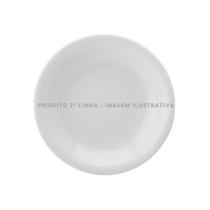 Jogo 4 Pratos Fundo 21cm Schmidt - Mod. Voyage Coup 2 Linha - Branco - Lisa Jogo 4 Pratos Fundo 21cm Schmidt - Mod. Voyage Coup 2 Linha - Branco - Lisa