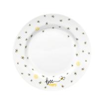 Jogo 4 Pratos Sobremesa Abelhinha 19cm Honey Bee Hauskraft