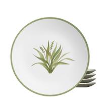 Jogo 4 Pratos Sobremesa Coup Nature By Aurora Cerâmica 21cm Alleanza