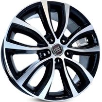 Jogo 4 roda aro 16 fiat toro aro 16 - 5x110 tala: 6,0 off-set: 28 kr s02