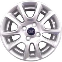 Jogo 4 Rodas Original EcoSport Aro 15 4 x 108 Prata Tala 6,5 ET 37,5