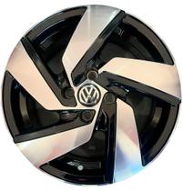 Jogo 4 Rodas Ramlow P-7040 Golf GTI 2021 Aro 15 4 X 99 Preto Diamante Tala 6 ET 38