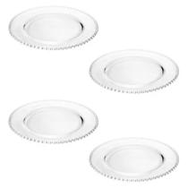 Jogo 4 Sousplat Ou Prato Para Bolo De Cristal Pearl 31,5 Cm Wolff 2670 Jogo 4 Sousplat Ou Prato Para Bolo De Cristal Pearl 31,5 Cm Wolff 2670