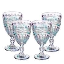 Jogo 4 Taça de Vidro Furtacor Ametista Rainbow Luxo 340ml Em Casa Tem Jogo 4 Taça de Vidro Furtacor Ametista Rainbow Luxo 340ml Em Casa Tem