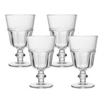 Jogo 4 Taça de Vidro para Água Sucos Belle Epoque Transparente 225ml Lyor Jogo 4 Taça de Vidro para Água Sucos Belle Epoque Transparente 225ml Lyor