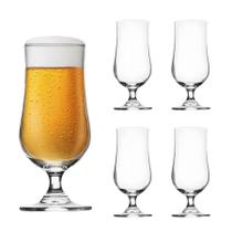 Jogo 4 Taças Copo De Cristal Ecológico Luxo Drinks 340ml Jogo 4 Taças Copo De Cristal Ecológico Luxo Drinks 340ml