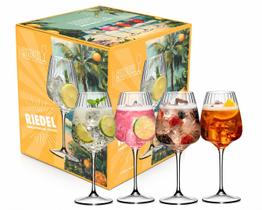 Jogo 4 taças Riedel Drinks Aperitivo Mixing Set Summer 550ml Jogo 4 taças Riedel Drinks Aperitivo Mixing Set Summer 550ml