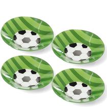 Jogo 4 Travessa Vidro Bola Campo Copa Do Mundo Futebol