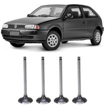 Jogo 4 Válvula Escape Gol G2 1.0 8v At 94 A 2002 Metal Leve