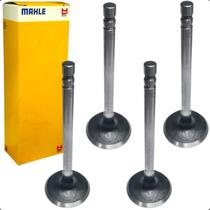 Jogo 4 Válvulas de Admissão Mahle Sob Medida +3mm Haste Grossa Opala Caravan A10 Veraneio 151 2.5
