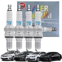 Jogo 4 Velas De Ignição Original Iridium Toyota Corolla 1.8 2.0