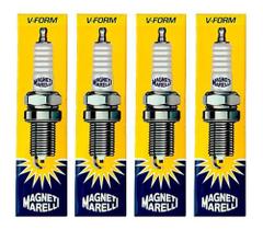 Jogo 4 Velas Ignição - Alfa Romeo 71/77, Apollo 90/92 - F5RFMM Magneti Marelli