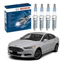Jogo 4 Velas Ignição Bosch Fusion 2.5 2013 A 2016