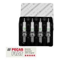 Jogo 4 Velas Ignição Fiat Dobló Fiorino Idea NGK BKR6E