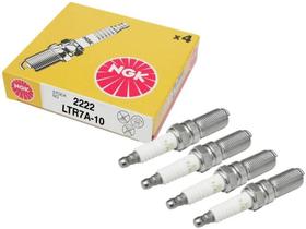 Jogo 4 Velas Ignição Fiesta 2002 a 2019 Ngk LTR7A-10 Jogo 4 Velas Ignição Fiesta 2002 a 2019 Ngk LTR7A-10