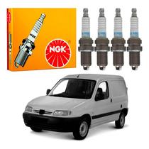 Jogo 4 Velas Ignição Ngk Partner 1.8 1999 A 2003