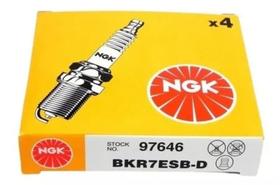 Jogo 4 Velas Ignição Ngk Polo 1.6 8v Flex Desde 2009 Bkr7esb