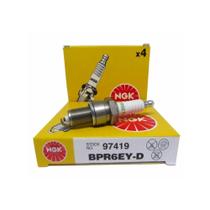 Jogo 4 Velas Ignição Pointer 1995 a 1996 Ngk BPR6EY-D