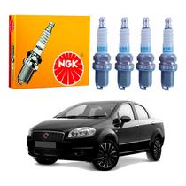 Jogo 4 Velas Original Ngk Linea 1.9 16v 2008 A 2010 Jogo 4 Velas Original Ngk Linea 1.9 16v 2008 A 2010