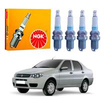 Jogo 4 Velas Original Ngk Siena 1.0 2004 A 2012